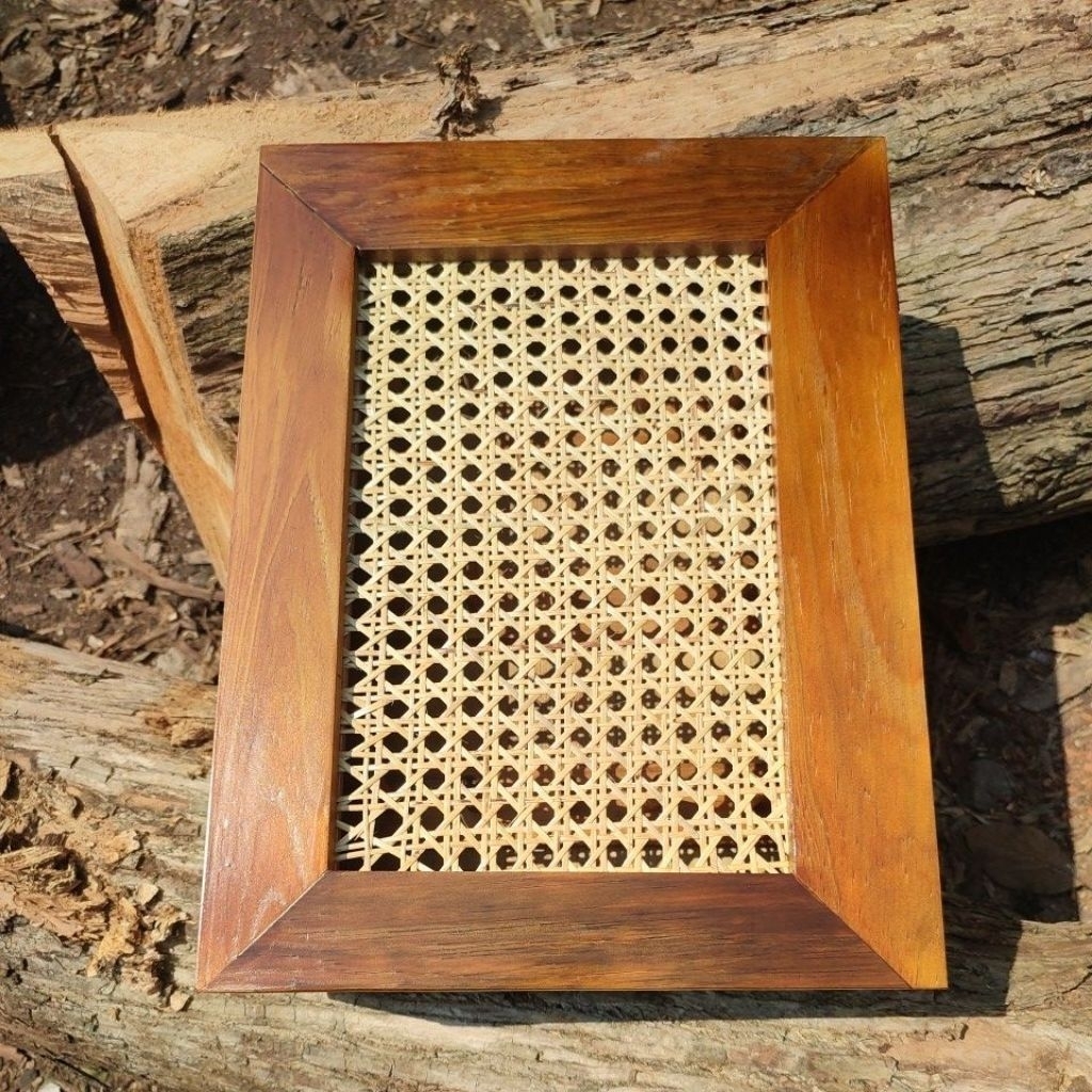 Box kunci kos - kosan rotan kombinasi kayu