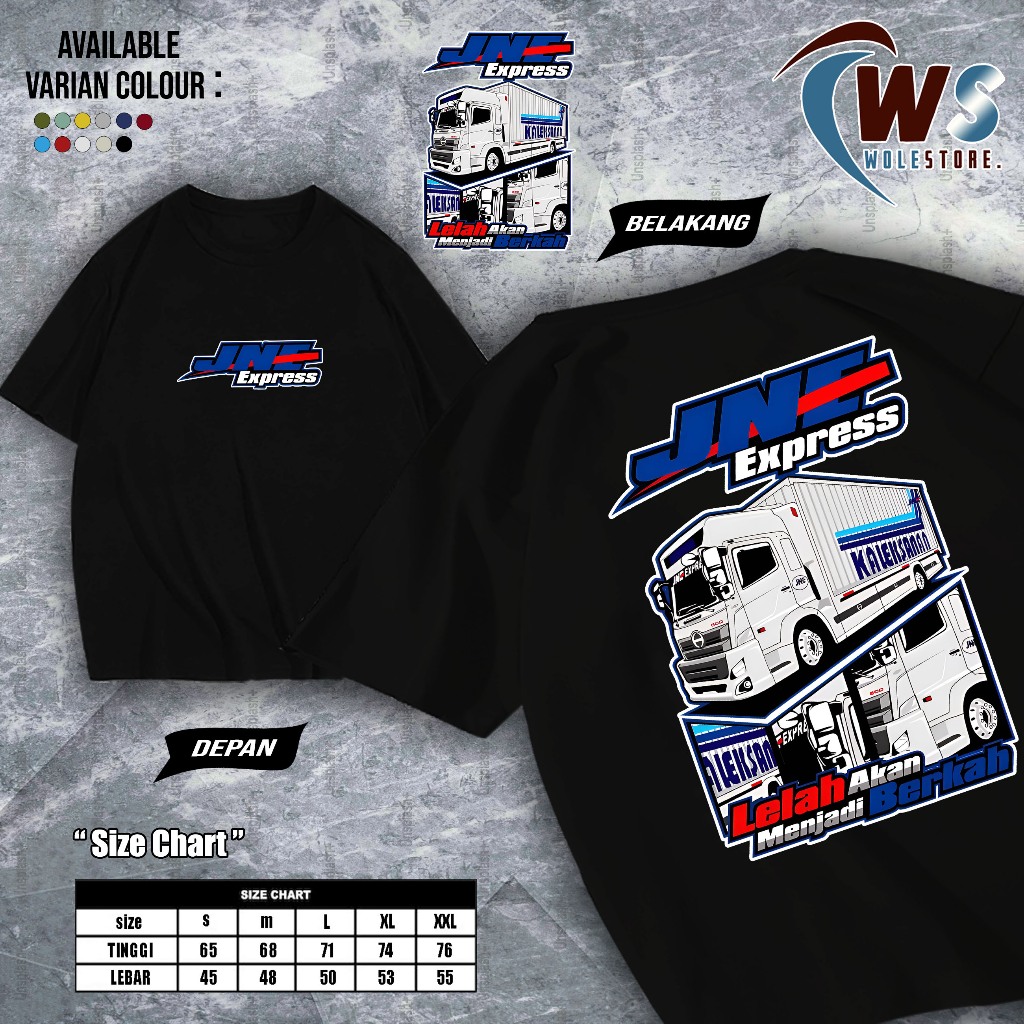 WOLESTORE - KAOS JNE EXPRESS - KAOS JNE EXPRESS FASHION PRIA DAN WANITA - PILIHAN TERBARU DAN TERLAR