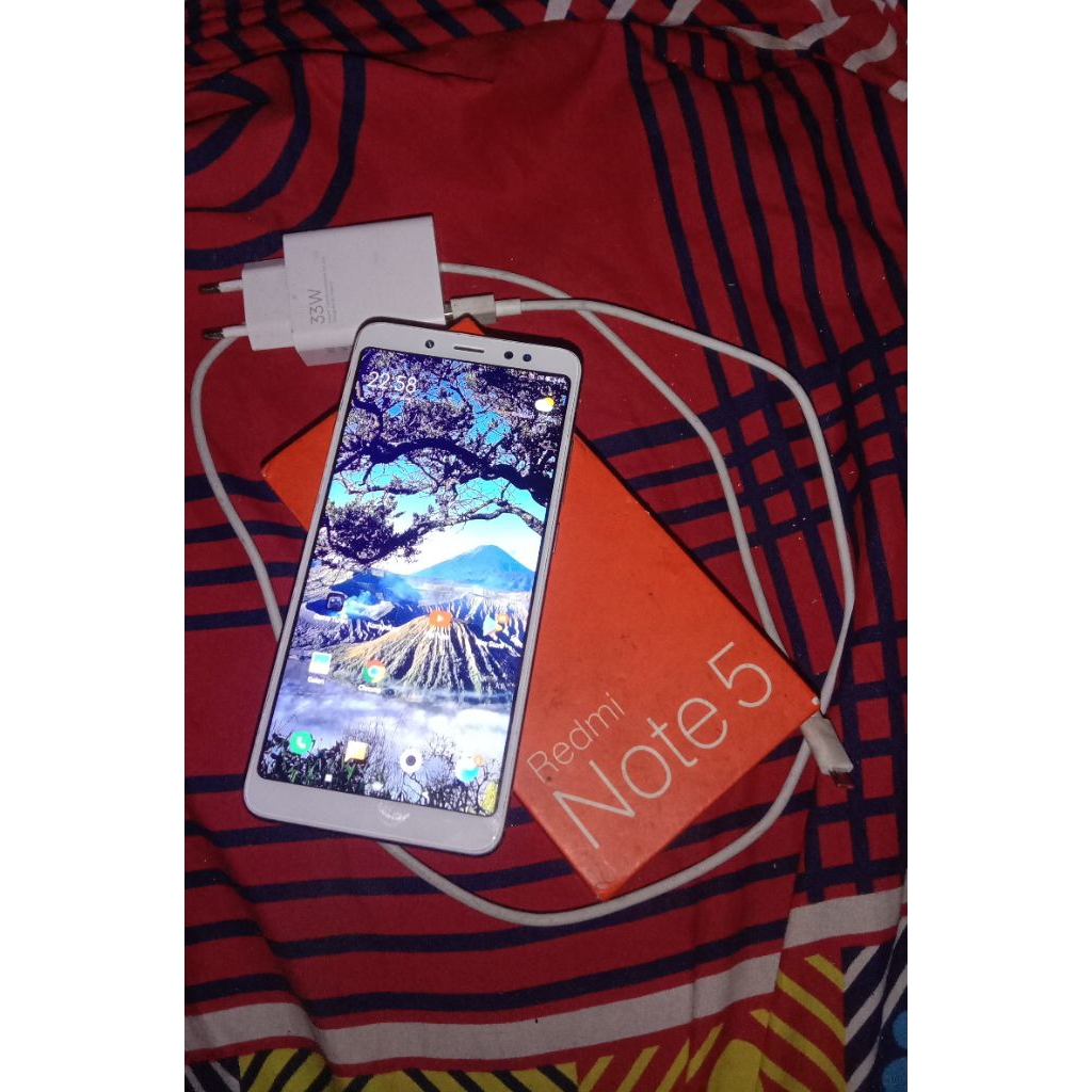 redmi Note5 ram4/64 second