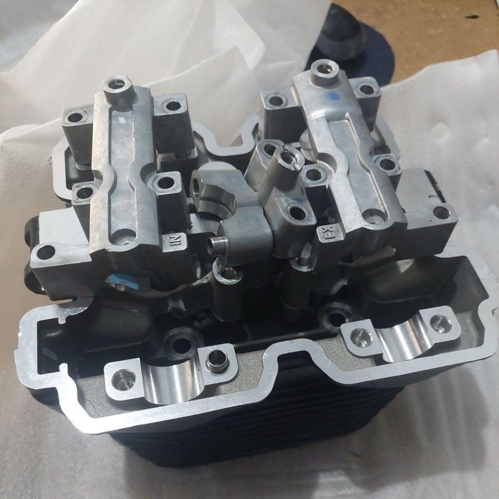 BLOCK SILINDER HEAD SUZUKI SATRIA FU 150 CARBU LAMA ASLI ORIGINAL LOSTPACK