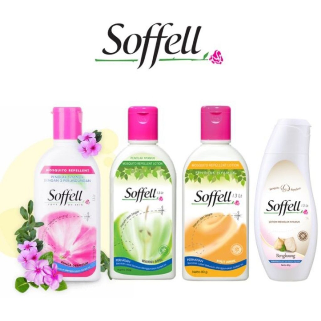 Soffel botol 60ml/Lotion anti nyamuk