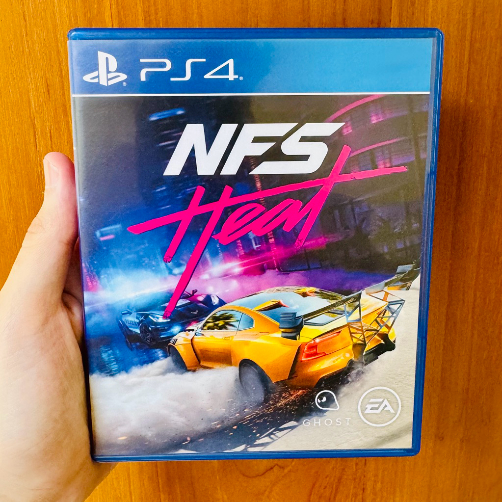 Kaset NFS Heat PS4 Region 3 Asia Need For Speed Playstation PS 4 5 Nfsheat Reg 3 Reg3 CD BD Kaset Ga