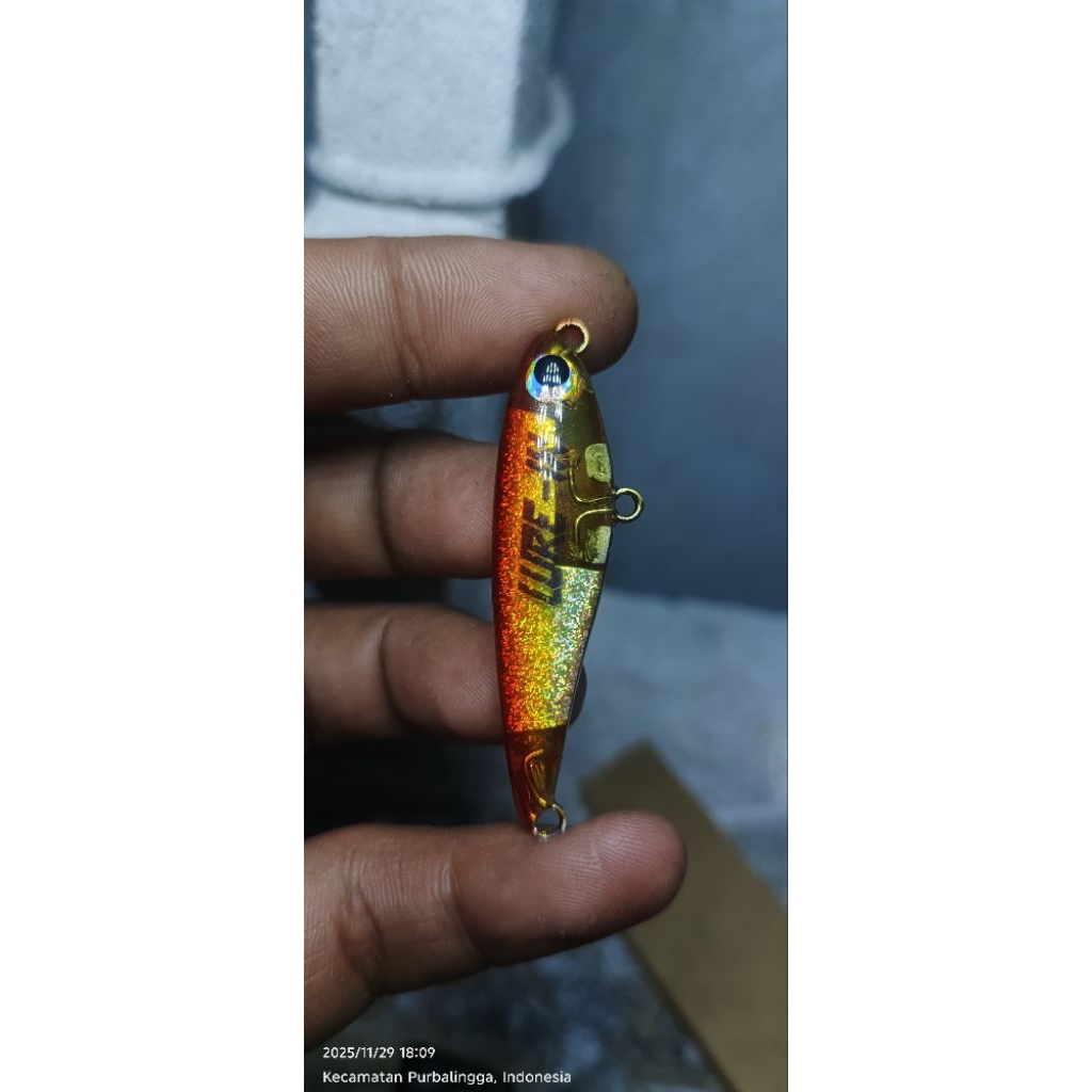 swimbait swim swimmer flutter minnow sinking full akrilik lure lure-ix