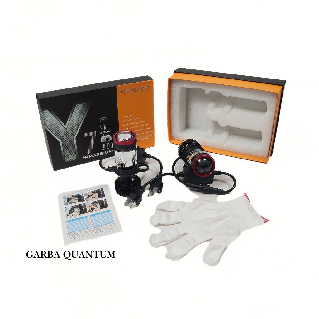 Lampu LED Mobil / Lampu Soket H4 / Lampu Mobil / Lampu Y7 / Lampu Mobil