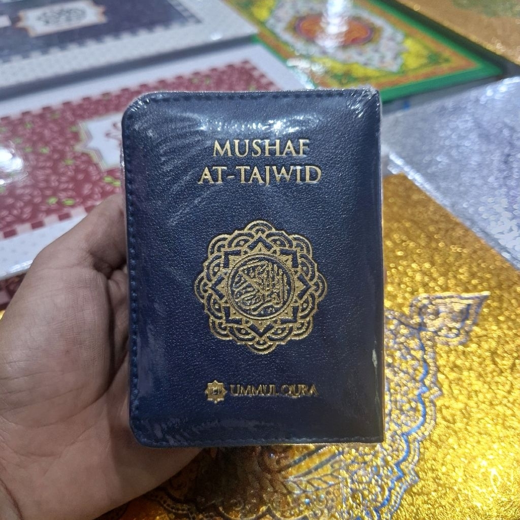 Alquran at-tajwid saku A7 dilengkapi waqaf dan ibtida serta keterangan tajwid