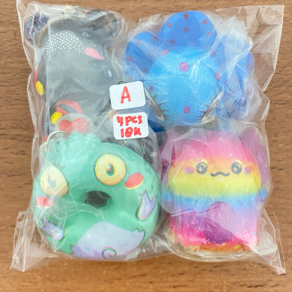 CACAT PABRIK REJECT GANCI SQUISHY (KOTOR/KERAS/LUBANG/DEKOK/SOBEK/WARNA HILANG/DLL) GANCI SQUISHY CA