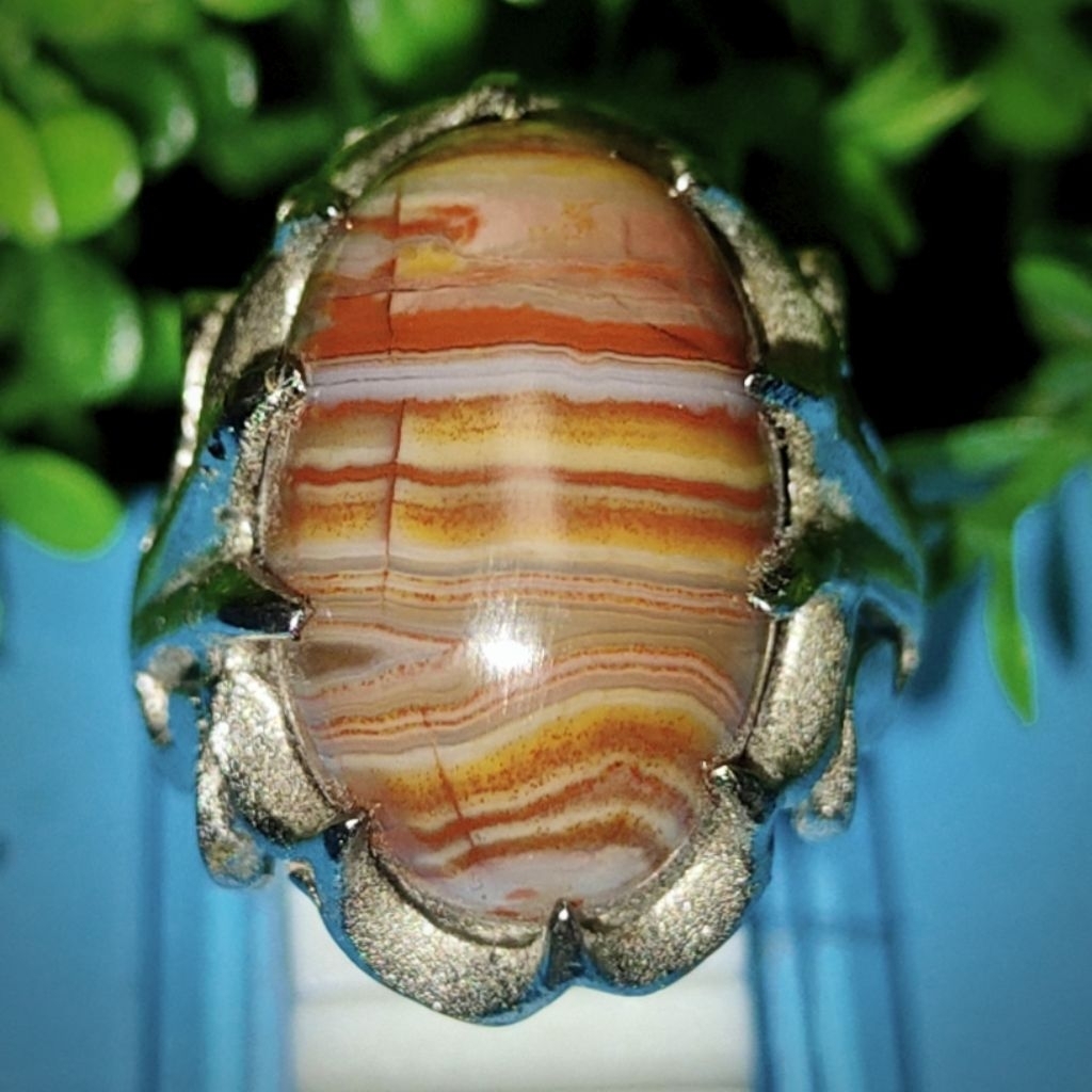 akik pamor kendit sewu ati ayam super