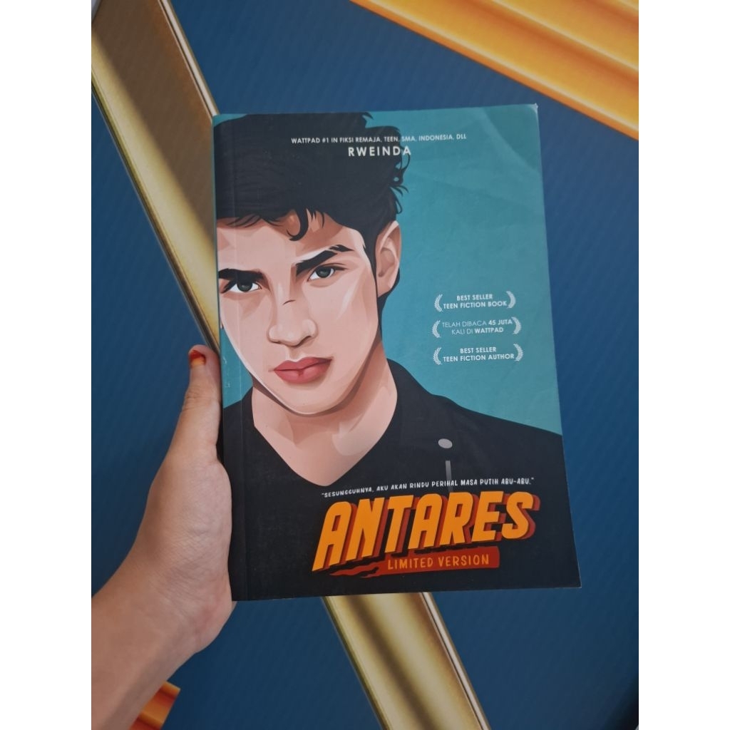 NOVEL ANTARES PRELOVED 100% ORIGINAL