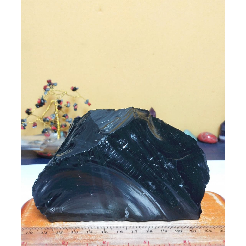 Natural Black Obsidian Rough (23)