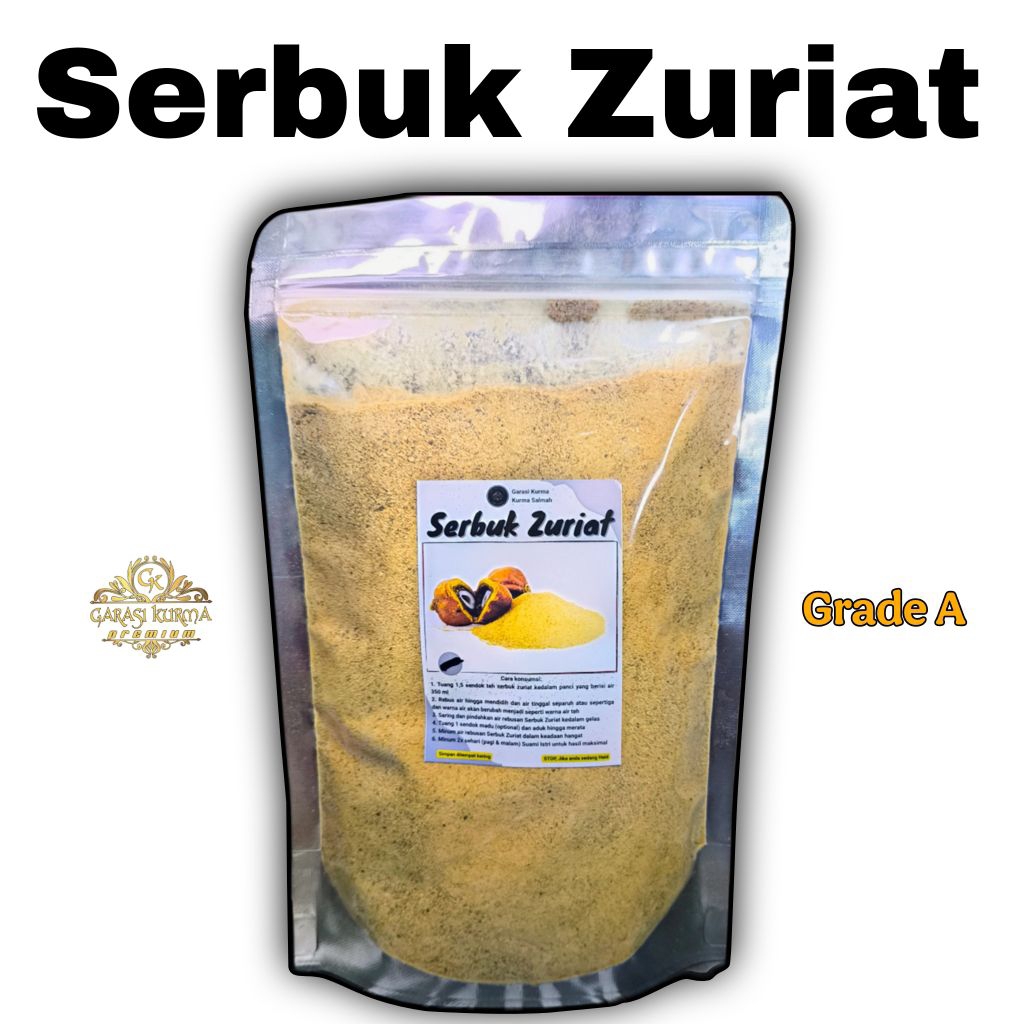 Serbuk Zuriat Promil Premium / Bubuk Zuriat | Serbuk Zuriat Promil | Minuman Serbuk