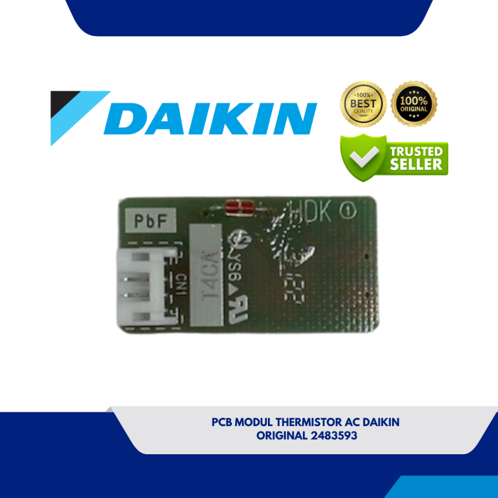 PCB MODUL THERMISTOR AC DAIKIN FCNQ42MV14 ORIGINAL 2483593