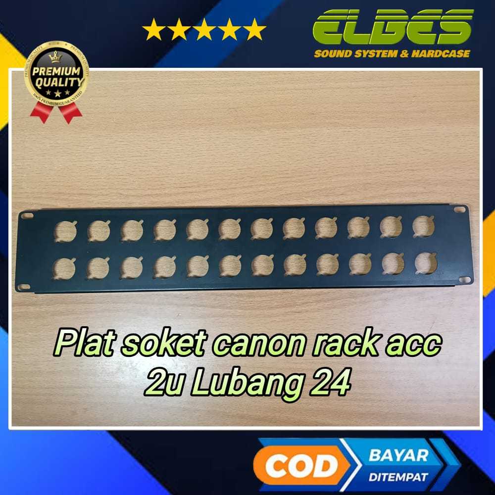 Plat rack asesories soket canon PLAT RACK ACC 1u 2u