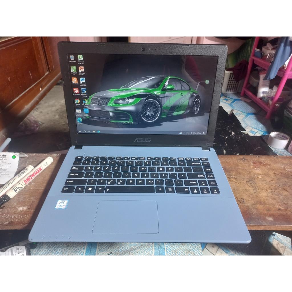 ASUS X450C i3 RAM 10 GB SSD ANTI LELET