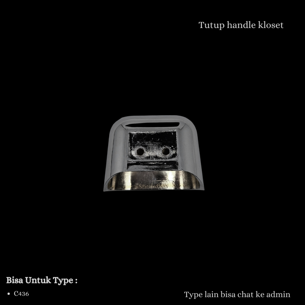 Tutup Handle Flush Kloset Duduk CW/SW 436 5,5cm – Penutup Tombol Siram TOTO