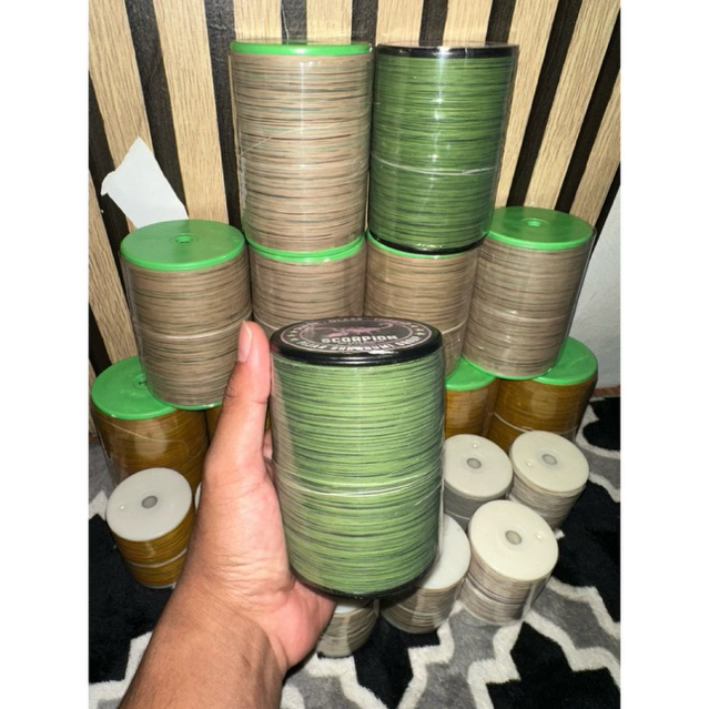 Gelasan Benang Katun Super Core4 Uk0.18 Spesial Turnamen.Gelasan Layangan Super Tajam Asli Sukabumi