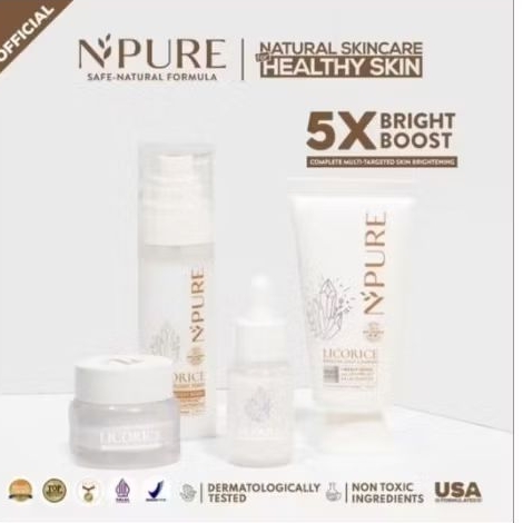 NPURE SKINCARE LICORICE NATURAL SKINCARE