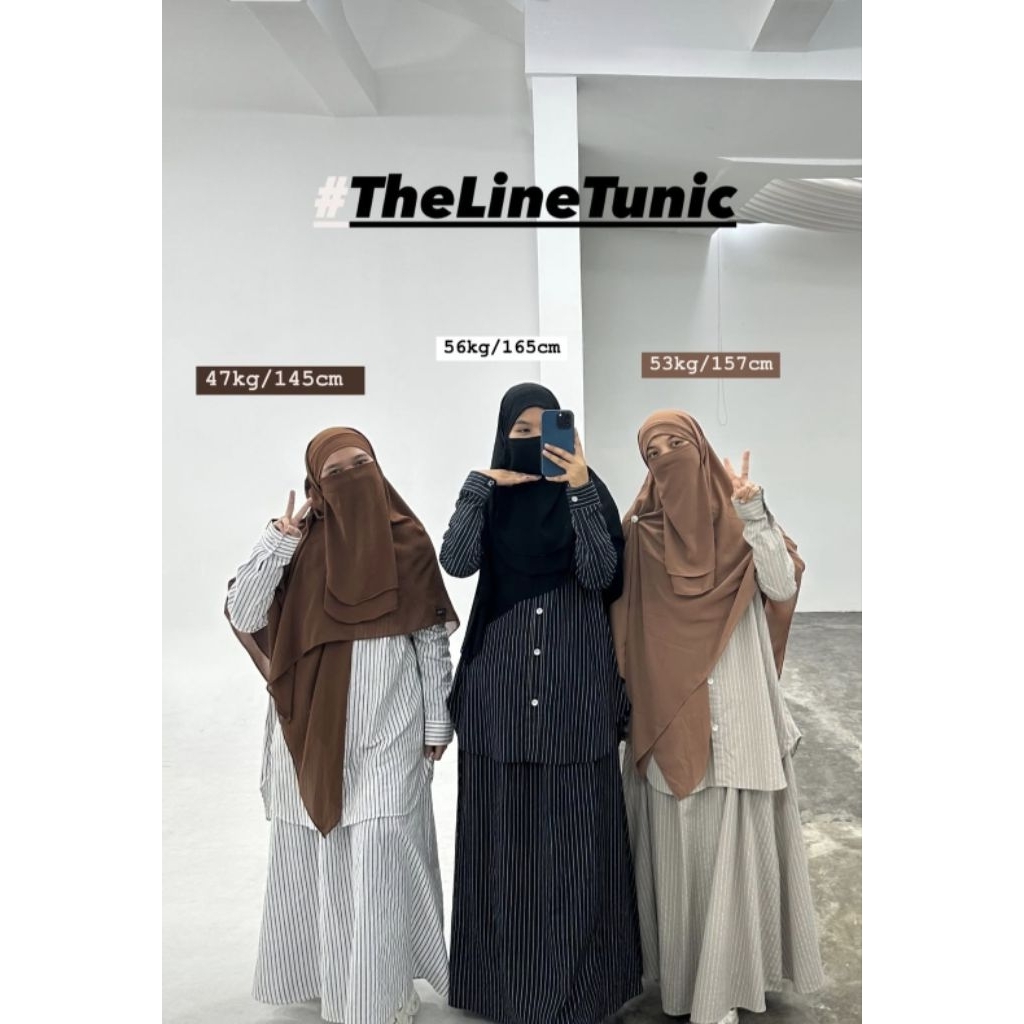 Line Tunik Gamis Khumaira Syari