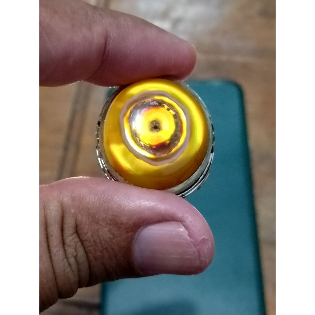 CINCIN BATU AKIK YAMAN BUNGKEM COMBONG SAK RAMBUT ASLI NATURAL