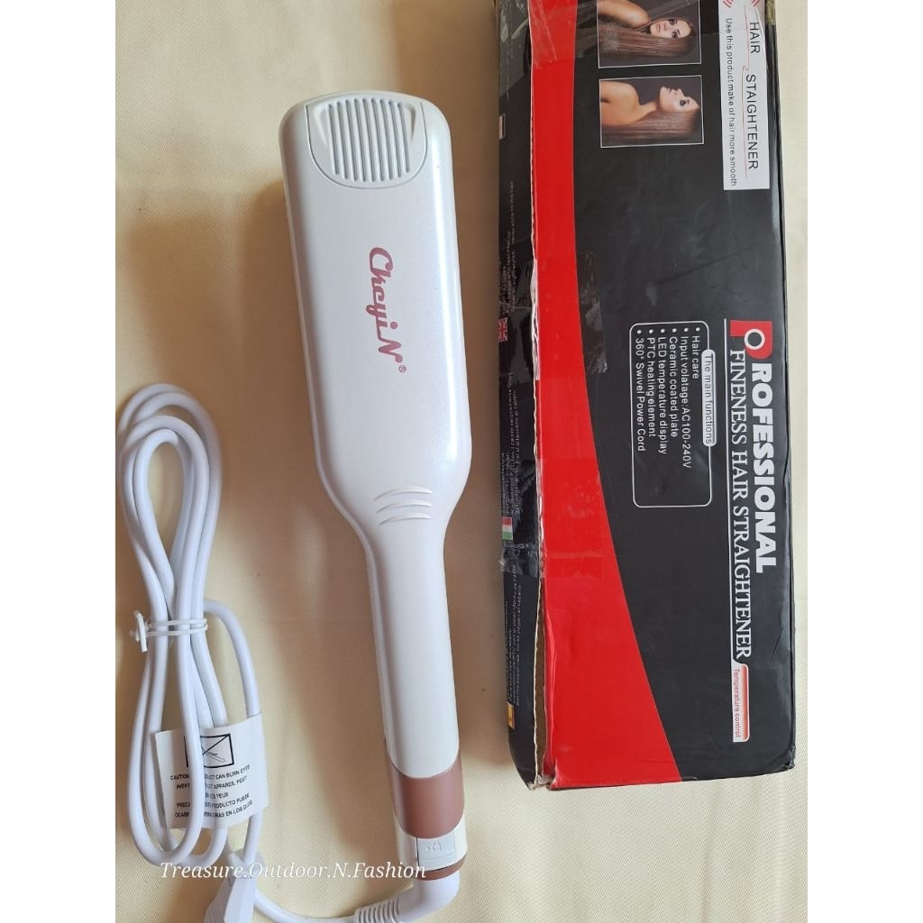 Catokan Rambut Ckeyin JK-128 100W Hair Straightener Pelurus Rambut