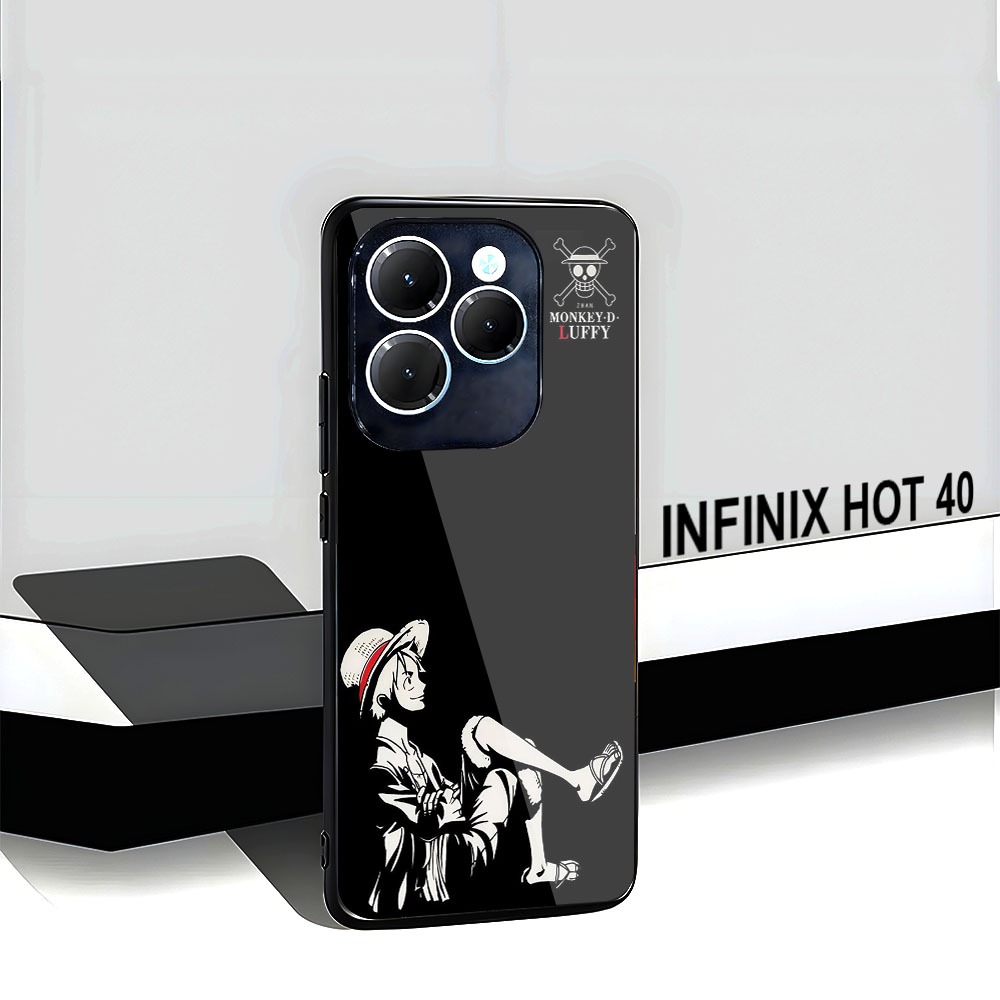 Softcase Kilau Glass Infinix Hot 40 Infinix Hot 40i Infinix Hot 40 Pro [M16] Case Infinix Hot 40 Hot