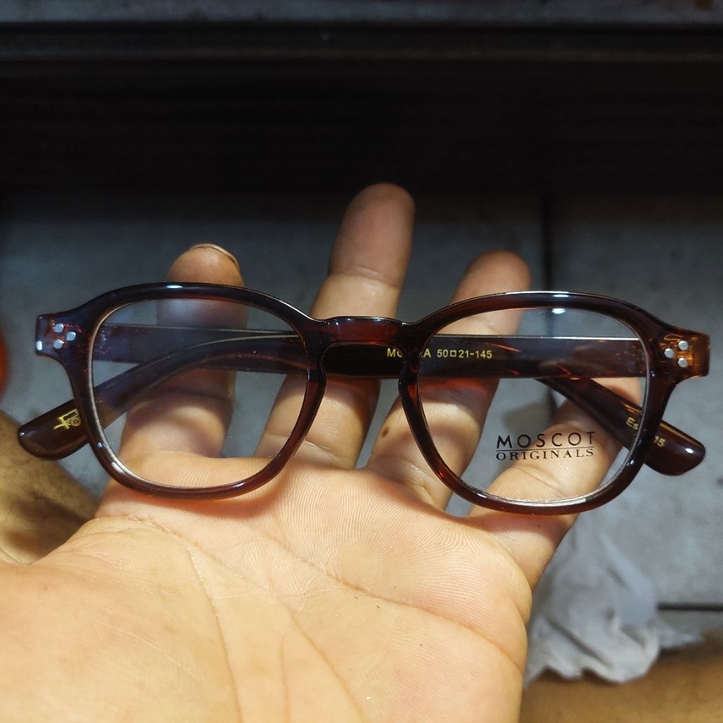 Kacamata Frame Moscot Momza coklat