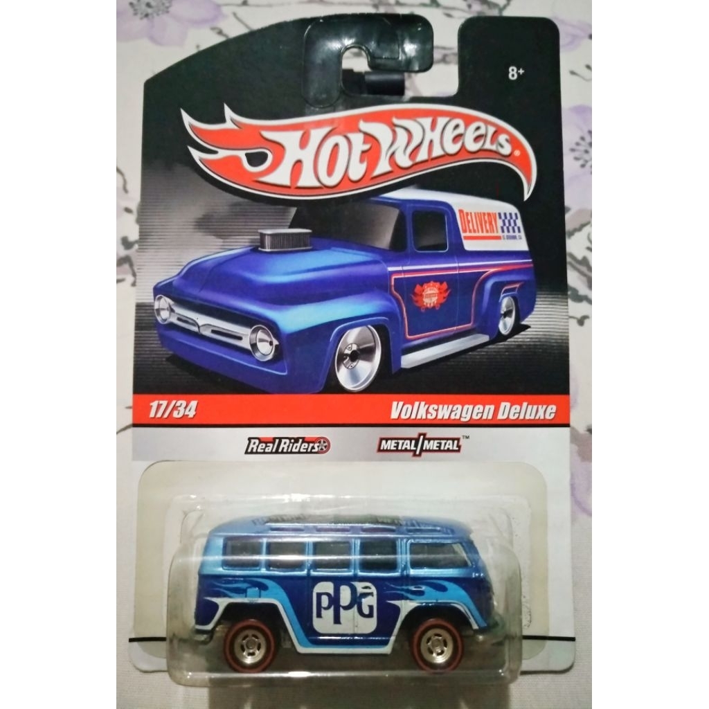 Hot Wheels Slick Rides - Volkswagen Deluxe - blue