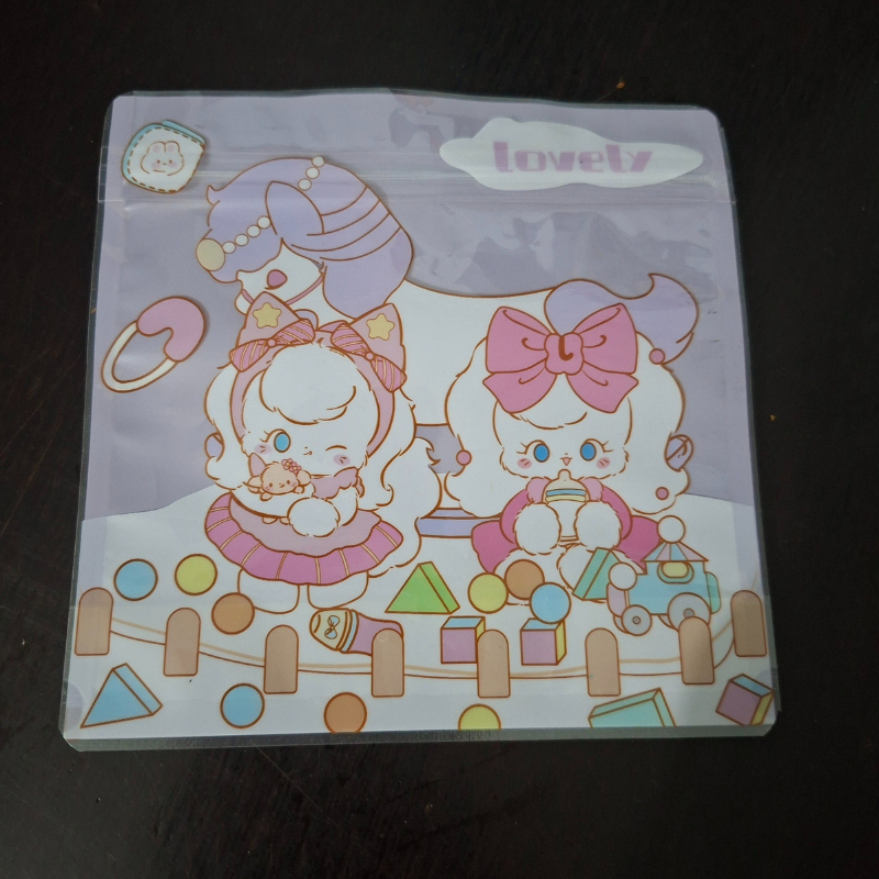 PLASTIK MOTIF LUCU / PLASTIK KLIP MOTIF KEMASAN PACKINGAN BARANG LUCU