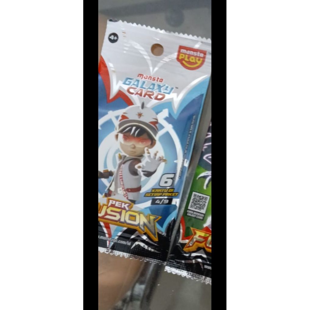 boboiboy galaxy card Deck Fusion Rare