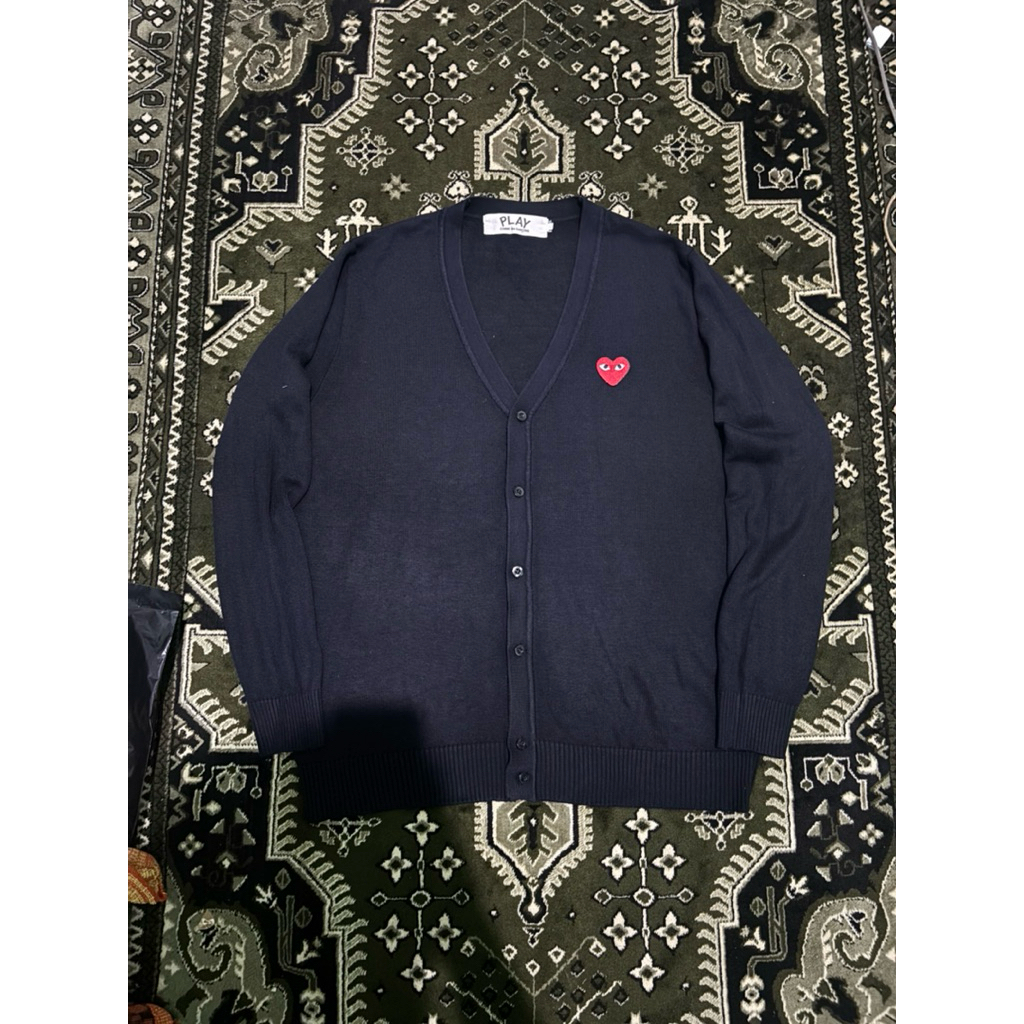 Play CDG Cardigan Unisex Second