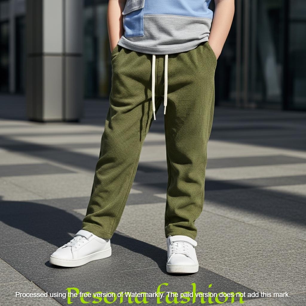 Celana Corduroy Panjang Anak Laki-laki Usia 6-12 Tahun Celana Corduroy Anak Cowo