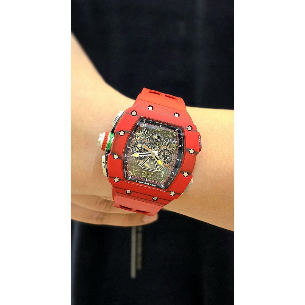 Jam tangan Automatic Swiss RM 65-01 NTPT Carbon fullset