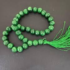 Tasbih Batu jenis 33 giok asli dijual per butir satuan