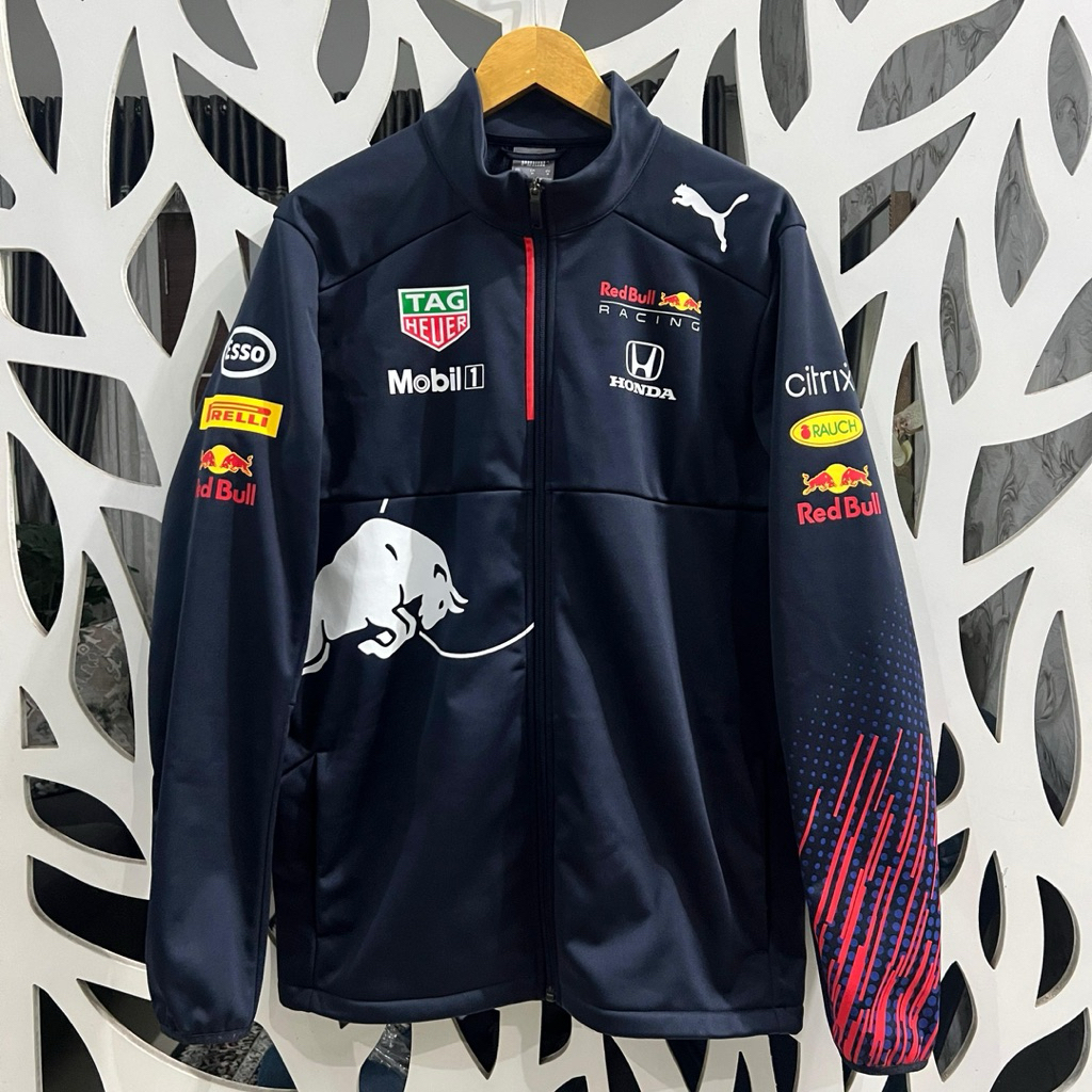 [BNWOT/Size M] Jaket Softshell Aston Martin Red Bull Racing Formula One Team F1 2021