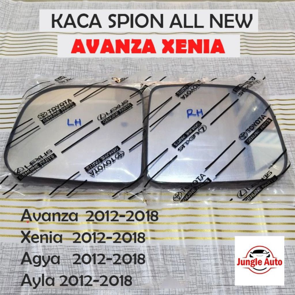 Kaca Spion Avanza Xenia Agya Ayla | Kaca Mirror Pengganti Original | Spion Mobil Toyota Daihatsu