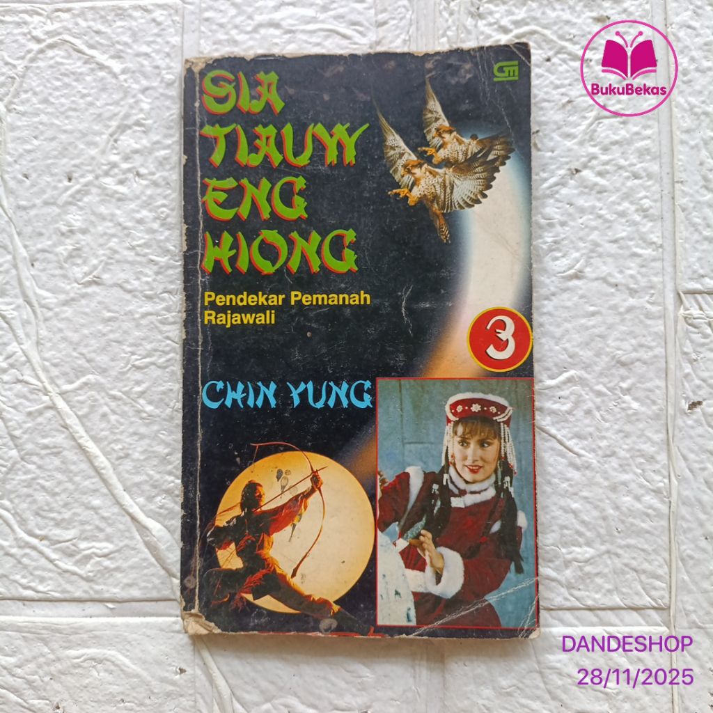 Pendekar Pemanah Rajawali 3 oleh Chin Yung - Novel Bekas Preloved