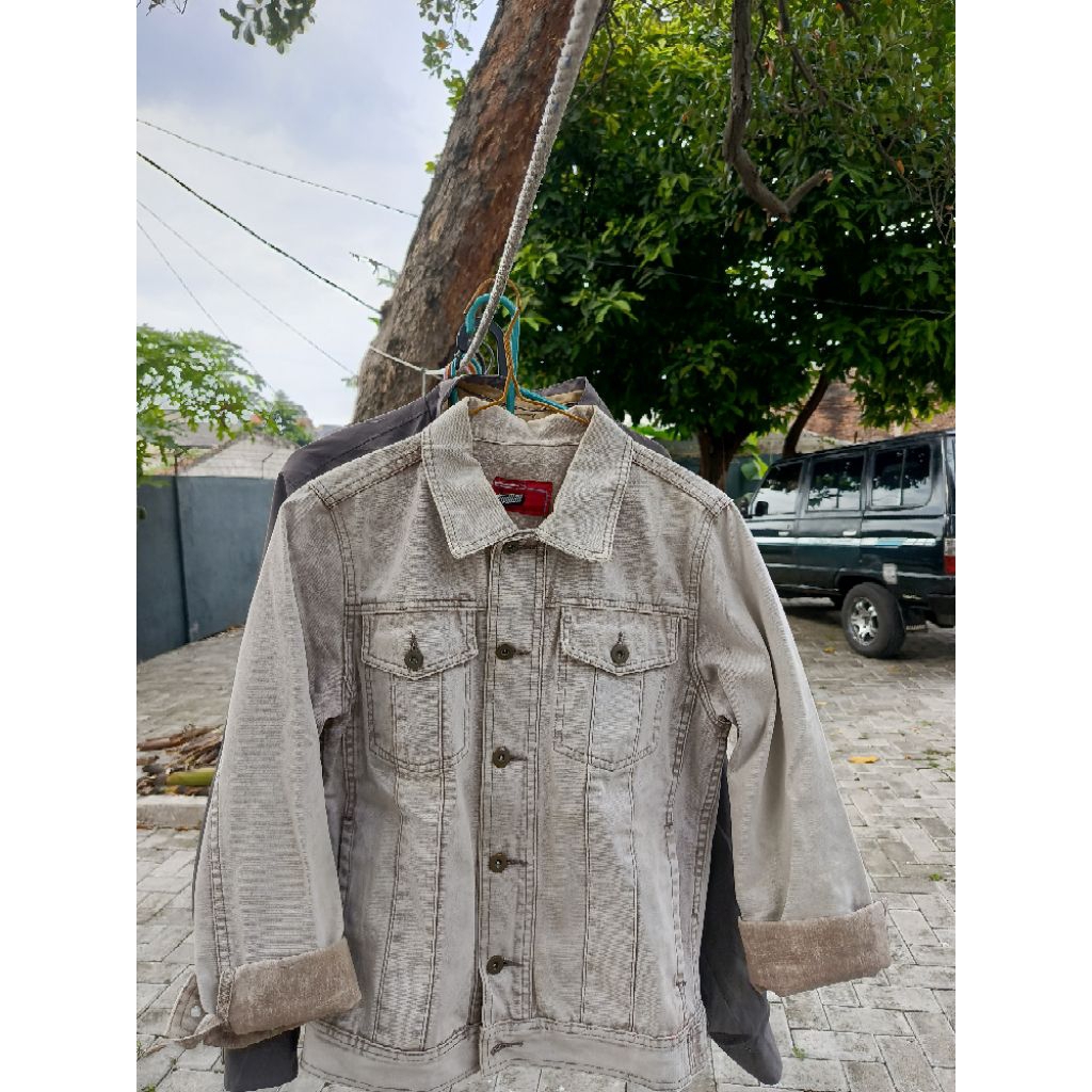 jaket denim topman second
