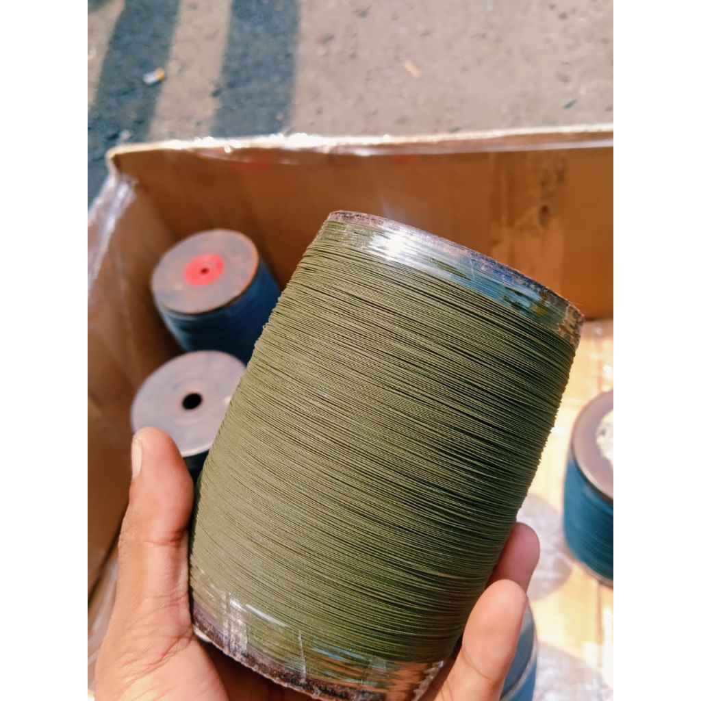 Gelasan Matot Non Label Bahan Abu Ori + Double Silicon Panjang 6000 Yard