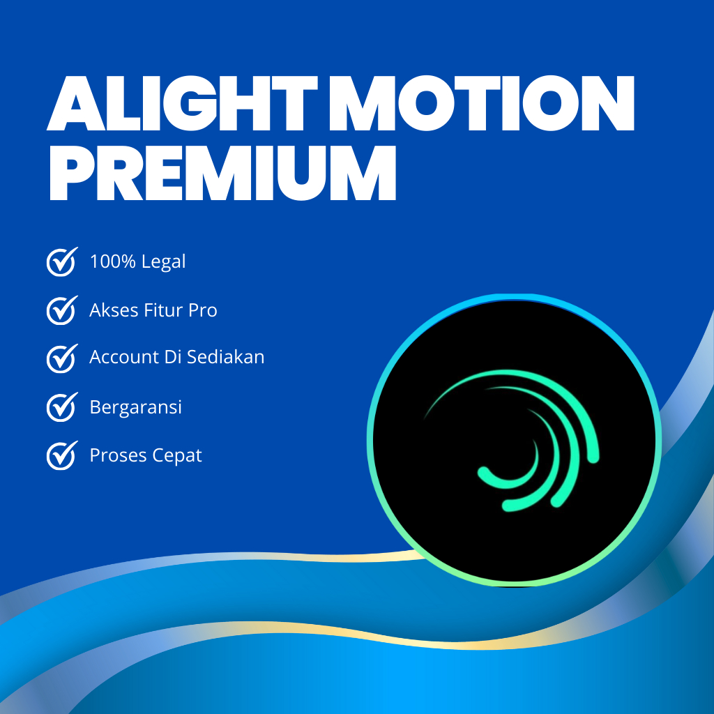 Alight Motion Pro 1 Tahun – Full Unlock Premium PROSES CEPAT