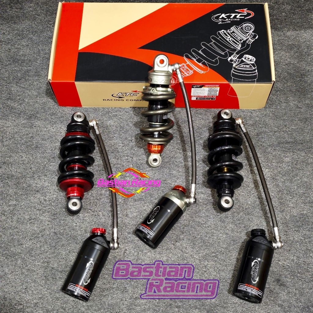 MONOSHOCK JUPITER MX KTC RACING ORIGINAL 208MM SHOCK BELAKANG TABUNG PISAH JUPITER MX KING JUPITER M