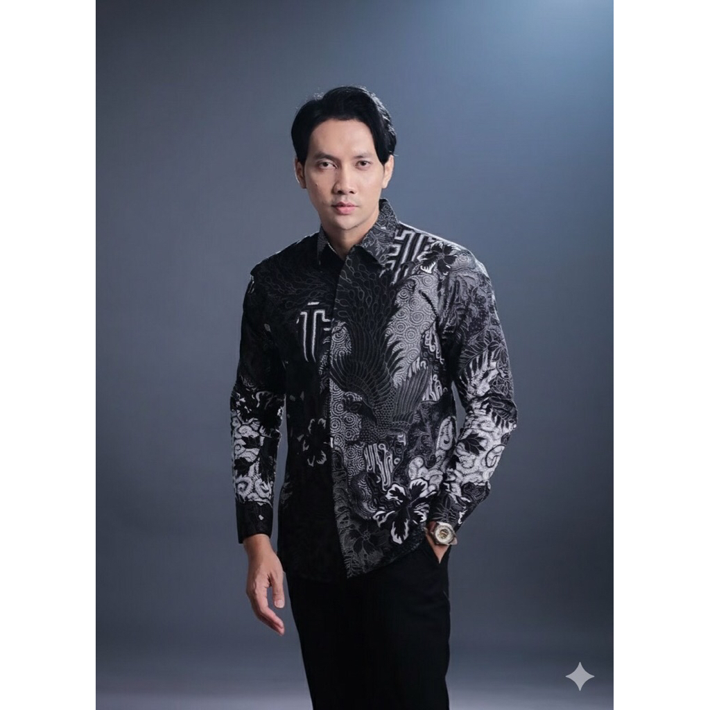 Kemeja Batik | Motif Ajisaka | Cutting Slimfit