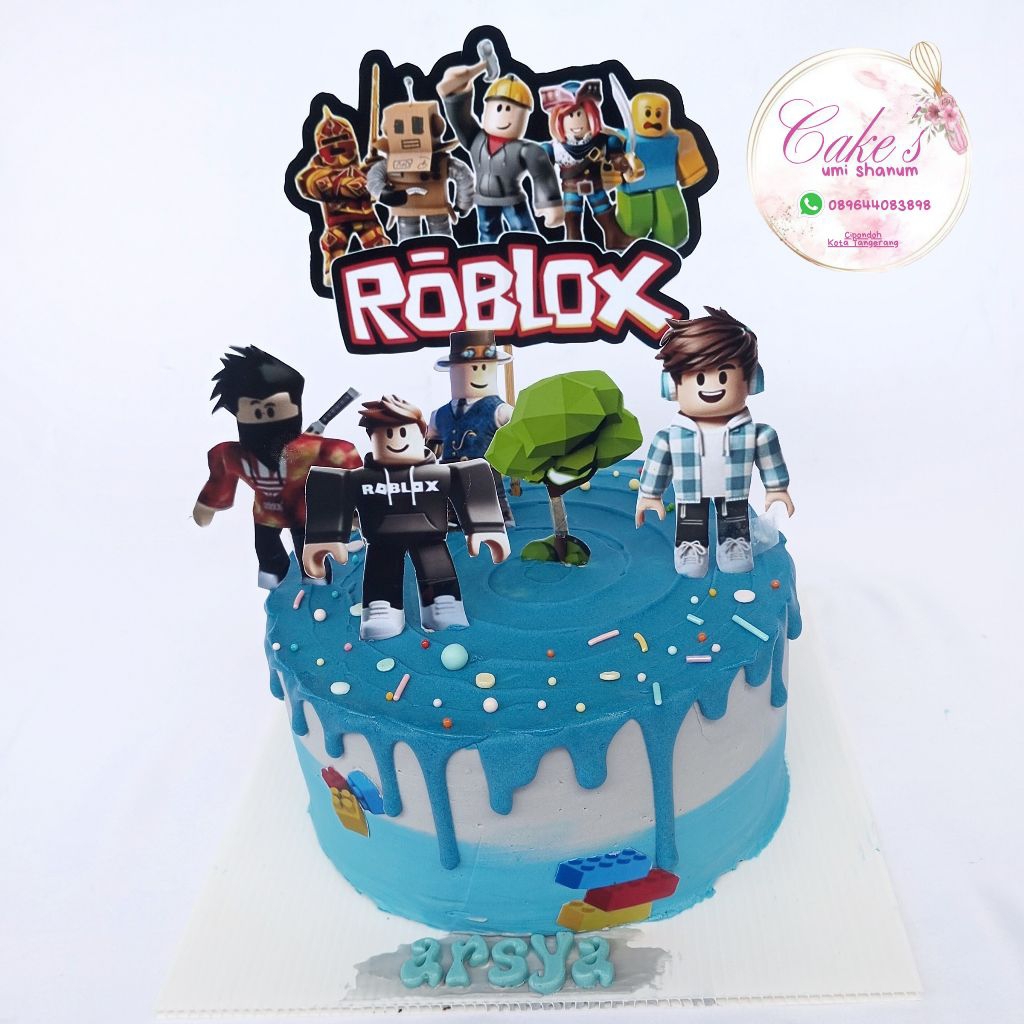 kue ulang tahun roblox kue ulang tahun anak laki-laki kue ulang tahun tangerang