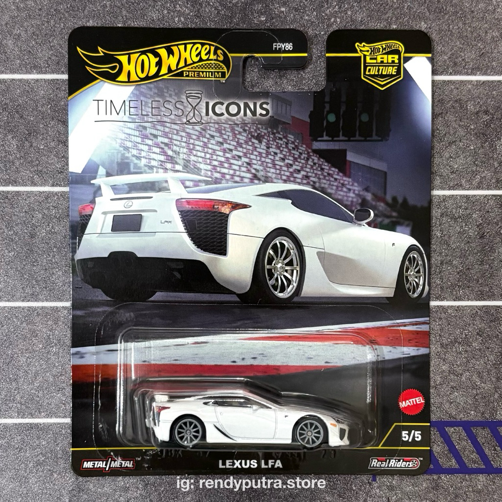 HOT WHEELS PREMIUM TIMELESS ICONS LEXUS LFA