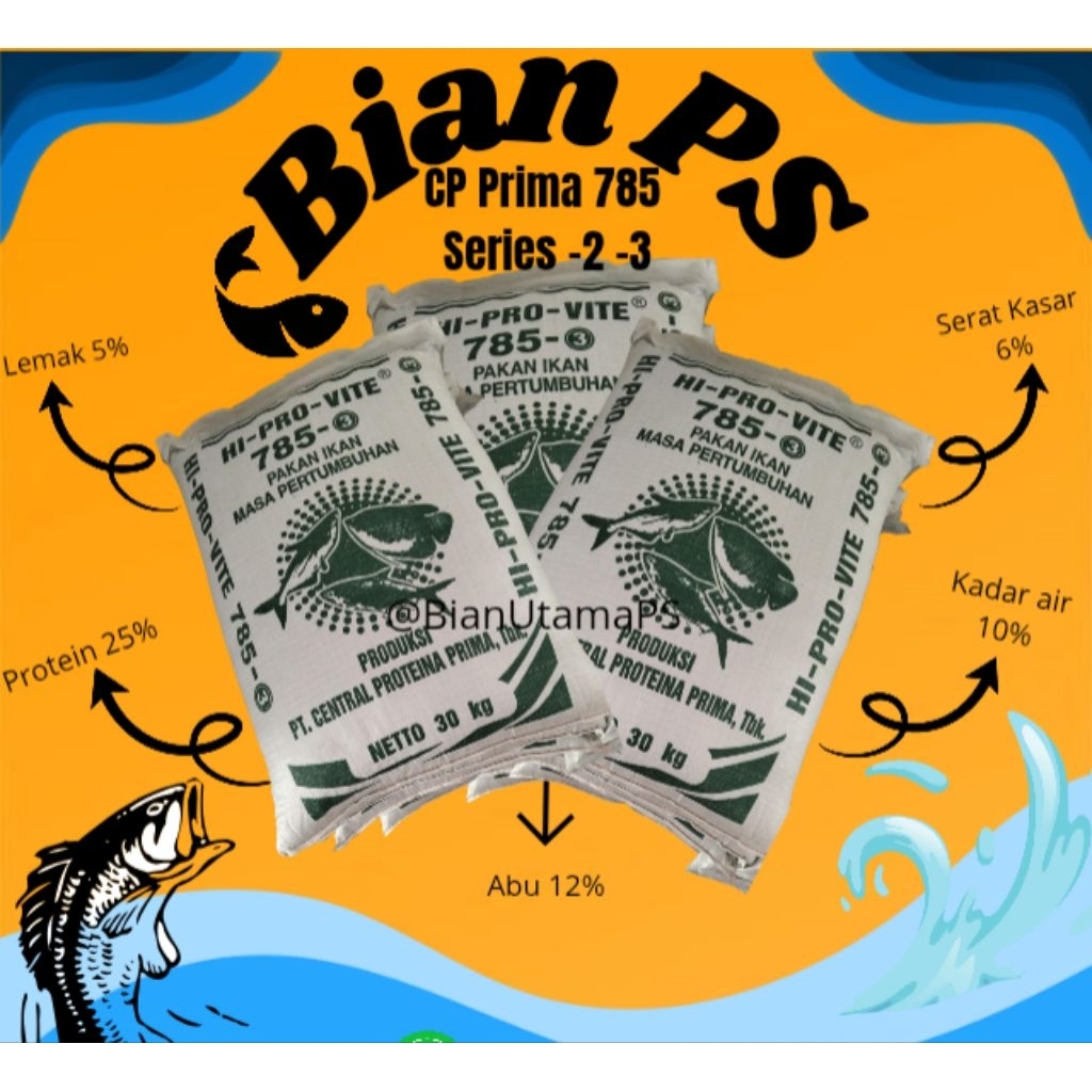 Pakan Ikan Apung Protein 25% Ukuran 2-3 mm untuk Lele Nila Gurame Patin Gabus Bandeng