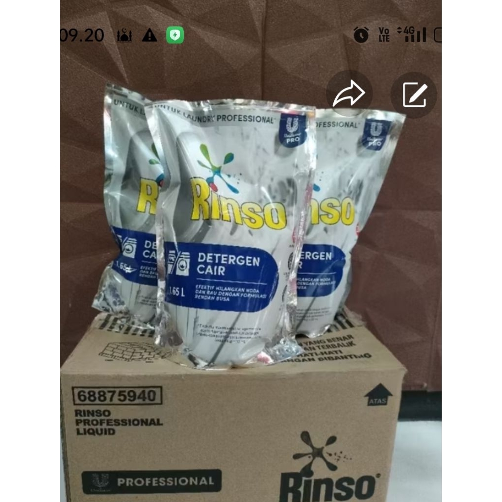 Rinso cair matic 1.6 ltr