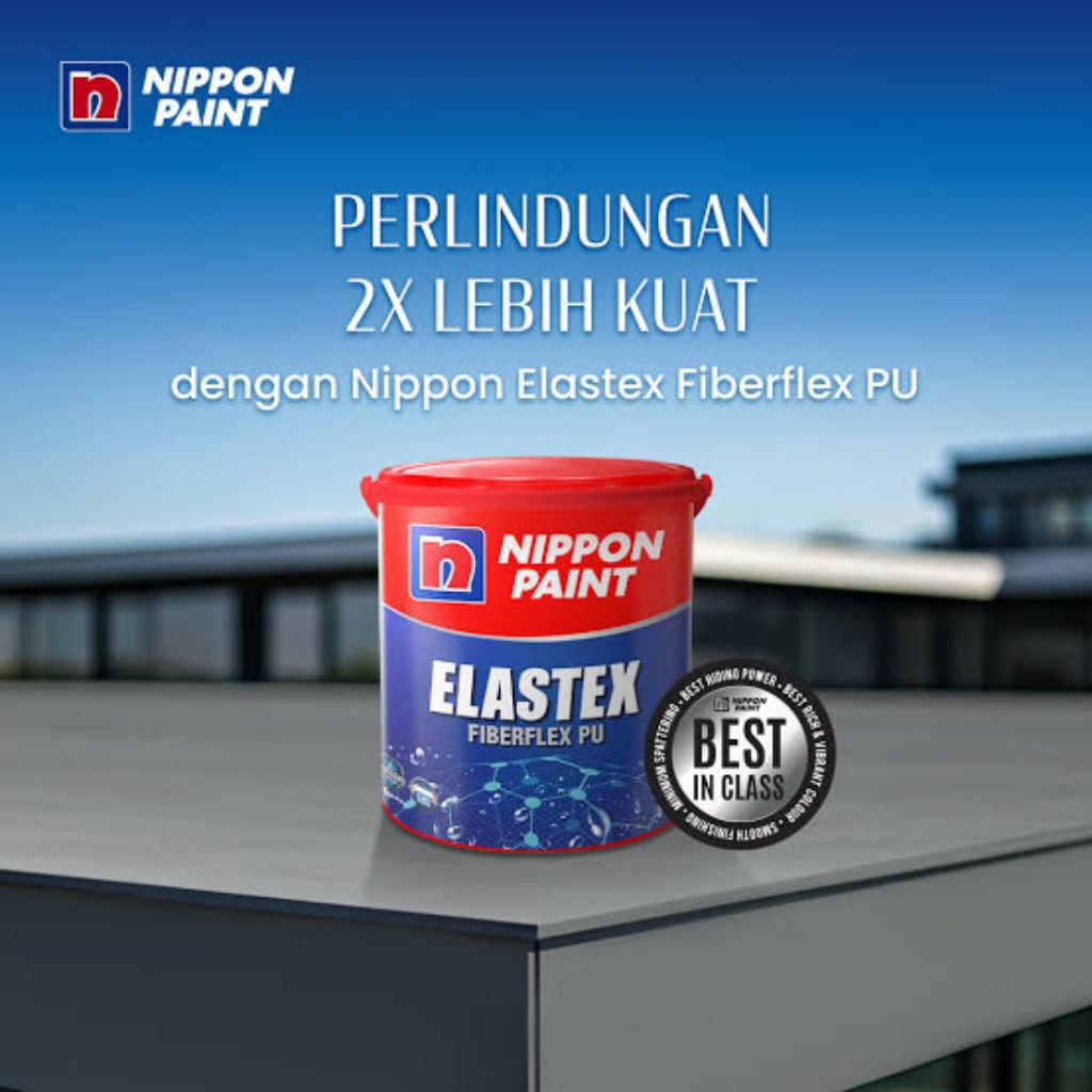 ELASTEX FIBERFLEX PU NIPPON PAINT 20 KG (FAIL) WARNA PUTIH