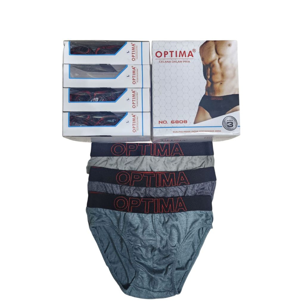 Celana Dalam Pria OPTIMA 6808 ( 3 Biji )