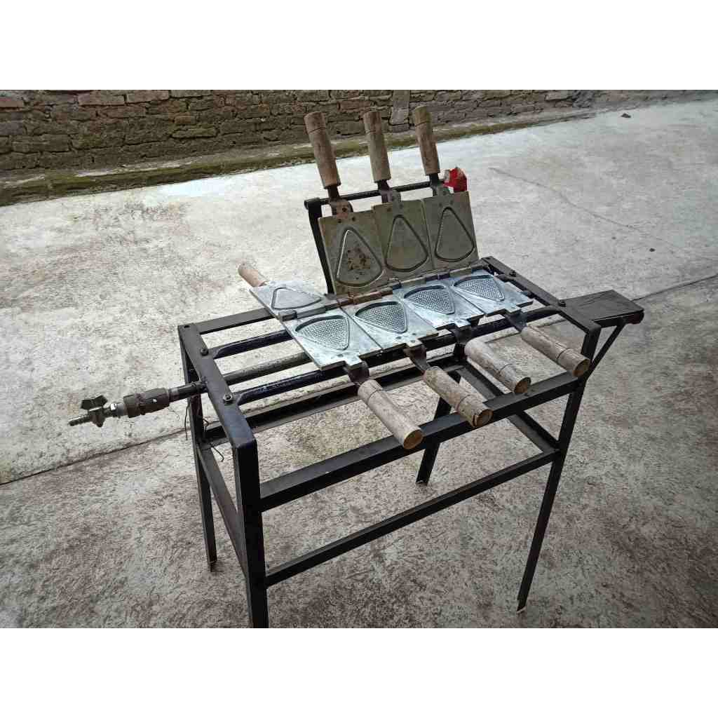 Alat Cetak Cone Manis ES Krim Conelo Fullset + RESEP adonan bikin cone