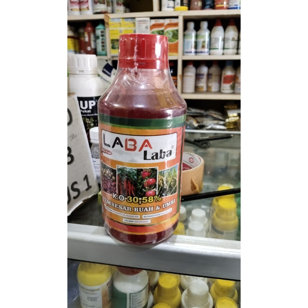 KCL cair LABA LABA Pembesar umbi dan buah