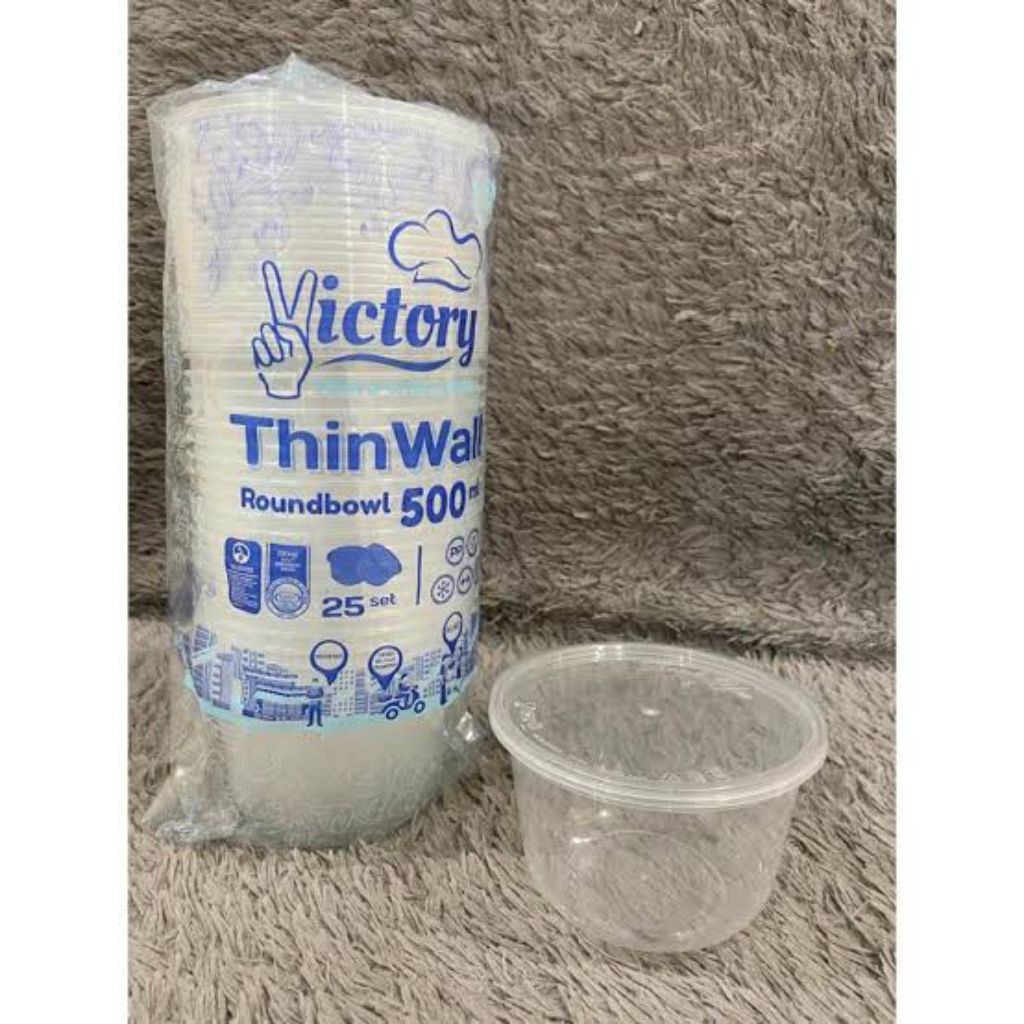 Thinwall Round Bowl 500ml