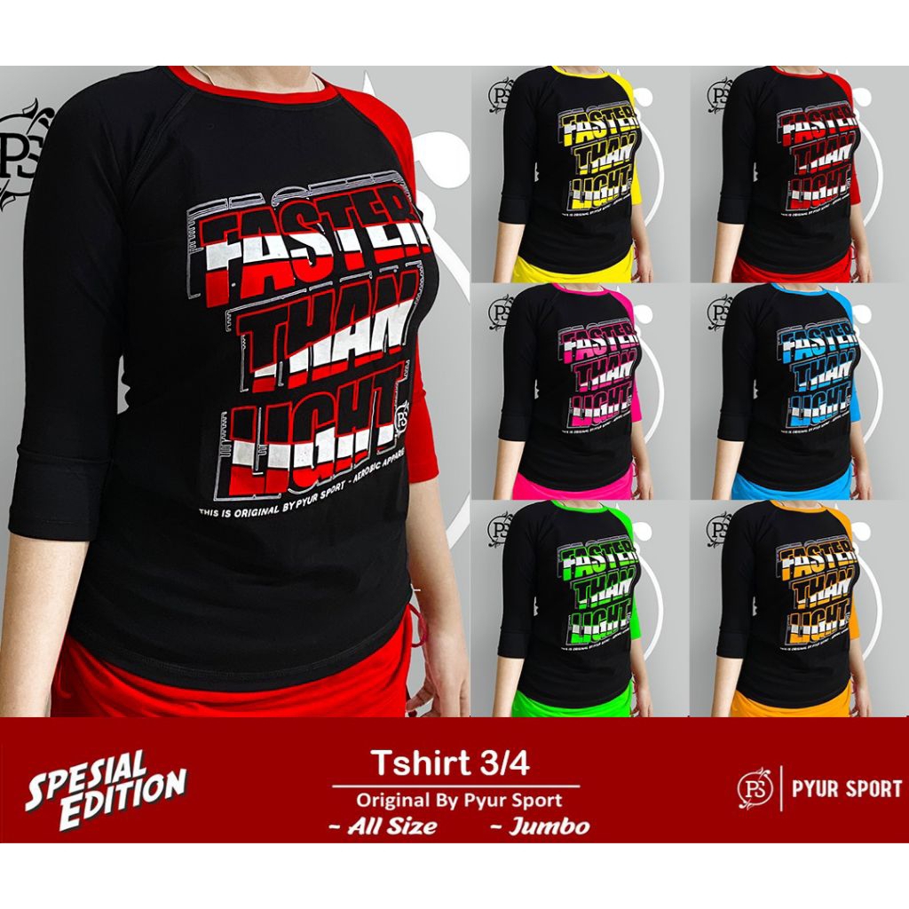 Pyur Sport "ATASAN LENGAN 3/4 FASTER